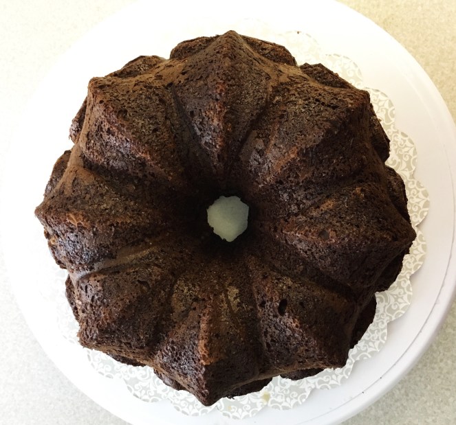 The Dude Bakes: Chocolate Fudge Bundt Cake